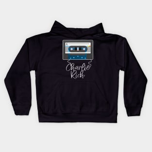 Love Music Charlie Proud Name Awesome Cassette Kids Hoodie
